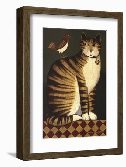 Temptation I (Cat)-Diane Ulmer Pedersen-Framed Art Print