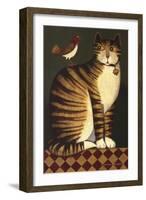 Temptation I (Cat)-Diane Ulmer Pedersen-Framed Art Print