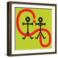 Temptation Icon, 2005-Thisisnotme-Framed Giclee Print