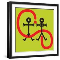 Temptation Icon, 2005-Thisisnotme-Framed Giclee Print