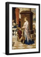 Temptation in the House of God, 1881-Luigi da Rios-Framed Giclee Print