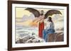 Temptation of Christ by Henri Grobet-Stefano Bianchetti-Framed Photographic Print