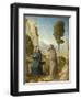 Temptation of Christ in the Wilderness, c.1500-4-Juan de Flandes-Framed Giclee Print