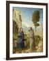 Temptation of Christ in the Wilderness, c.1500-4-Juan de Flandes-Framed Giclee Print