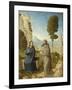 Temptation of Christ in the Wilderness, c.1500-4-Juan de Flandes-Framed Giclee Print