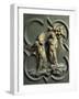 Temptation of Christ, Panel-Lorenzo Ghiberti-Framed Giclee Print