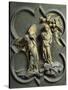 Temptation of Christ, Panel-Lorenzo Ghiberti-Stretched Canvas