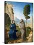 Temptation of Christ-Juan de Flandes-Stretched Canvas