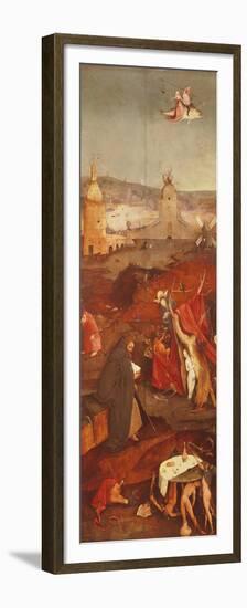 Temptation of Saint Anthony Triptych-Hieronymus Bosch-Framed Premium Giclee Print