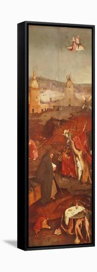 Temptation of Saint Anthony Triptych-Hieronymus Bosch-Framed Stretched Canvas