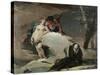 Temptation of Saint Anthony-Giovanni Battista Tiepolo-Stretched Canvas