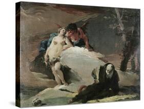 Temptation of Saint Anthony-Giovanni Battista Tiepolo-Stretched Canvas
