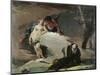 Temptation of Saint Anthony-Giovanni Battista Tiepolo-Mounted Premium Giclee Print