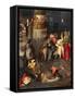 Temptation of Saint Anthony-Hieronymus Bosch-Framed Stretched Canvas