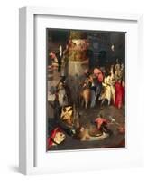 Temptation of Saint Anthony-Hieronymus Bosch-Framed Giclee Print