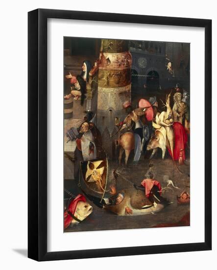 Temptation of Saint Anthony-Hieronymus Bosch-Framed Giclee Print