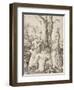 Temptation of St. Anthony, 1509-Lucas van Leyden-Framed Giclee Print