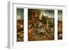 Temptation of St. Anthony, C.1501 (Oil on Panel)-Hieronymus Bosch-Framed Giclee Print
