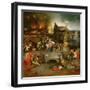 Temptation of St. Anthony (Centre Panel)-Hieronymus Bosch-Framed Giclee Print