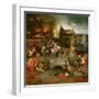 Temptation of St. Anthony (Centre Panel)-Hieronymus Bosch-Framed Giclee Print