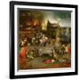 Temptation of St. Anthony (Centre Panel)-Hieronymus Bosch-Framed Giclee Print