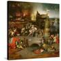 Temptation of St. Anthony (Centre Panel)-Hieronymus Bosch-Stretched Canvas