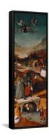 Temptation of St. Anthony (Left Hand Panel)-Hieronymus Bosch-Framed Stretched Canvas