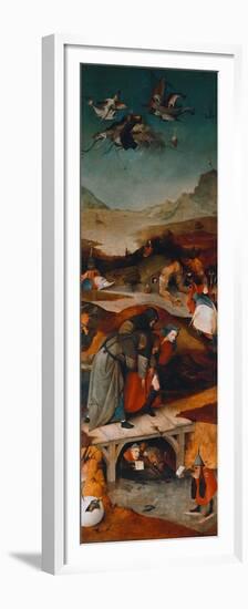 Temptation of St. Anthony (Left Hand Panel)-Hieronymus Bosch-Framed Premium Giclee Print