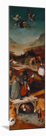 Temptation of St. Anthony (Left Hand Panel)-Hieronymus Bosch-Mounted Premium Giclee Print