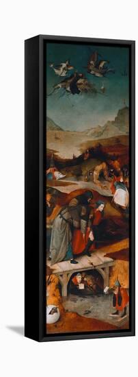 Temptation of St. Anthony (Left Hand Panel)-Hieronymus Bosch-Framed Stretched Canvas