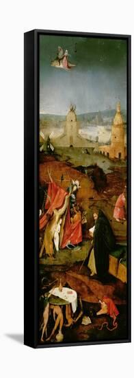 Temptation of St. Anthony (Right Hand Panel)-Hieronymus Bosch-Framed Stretched Canvas