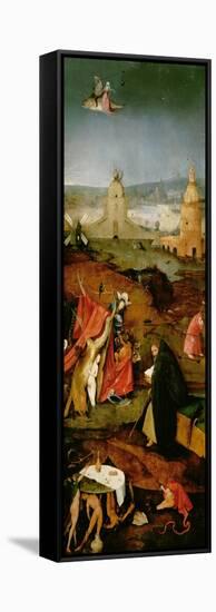 Temptation of St. Anthony (Right Hand Panel)-Hieronymus Bosch-Framed Stretched Canvas