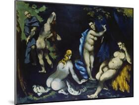 Temptation of St. Anthony-Paul Cézanne-Mounted Giclee Print