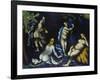 Temptation of St. Anthony-Paul Cézanne-Framed Giclee Print