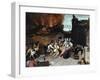 Temptation of St Anthony-Heronimus Bosch-Framed Art Print