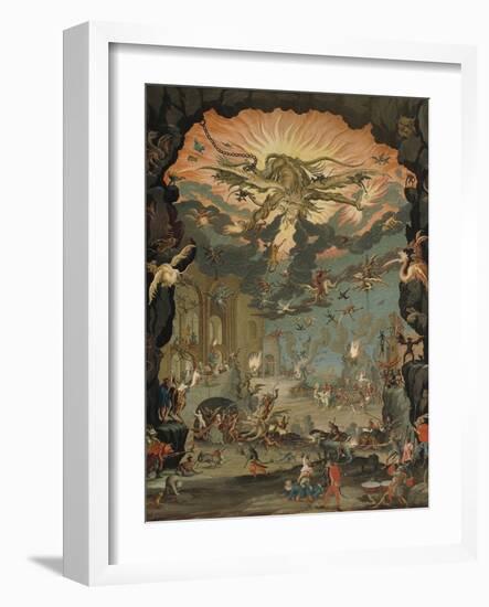 Temptation of St Anthony-Jacques Callot-Framed Giclee Print