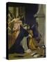 Temptation of St. Thomas Aquinas-Diego Velazquez-Stretched Canvas