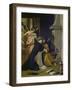 Temptation of St. Thomas Aquinas-Diego Velazquez-Framed Giclee Print