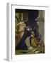 Temptation of St. Thomas Aquinas-Diego Velazquez-Framed Giclee Print