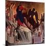 Temptation on Mount, Detail from Episodes from Christ's Passion and Resurrection-Duccio Di buoninsegna-Mounted Giclee Print