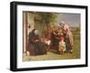 Temptation: the Fruit Stall-George Smith-Framed Giclee Print