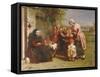 Temptation: the Fruit Stall-George Smith-Framed Stretched Canvas