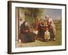 Temptation: the Fruit Stall-George Smith-Framed Giclee Print