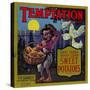 Temptation Yam Label - Pittsburg, TX-Lantern Press-Stretched Canvas