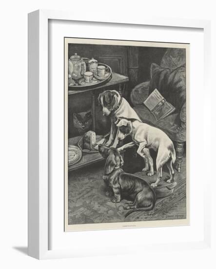 Temptation-Fannie Moody-Framed Giclee Print