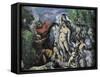 Temptations of St Anthony-Paul Cézanne-Framed Stretched Canvas