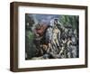 Temptations of St Anthony-Paul Cézanne-Framed Premium Giclee Print