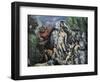 Temptations of St Anthony-Paul Cézanne-Framed Premium Giclee Print