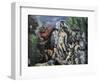 Temptations of St Anthony-Paul Cézanne-Framed Premium Giclee Print