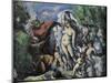 Temptations of St Anthony-Paul Cézanne-Mounted Premium Giclee Print